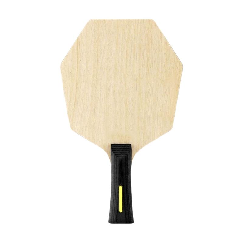 Pingpong Racket Bottom Plate Table Tennis Racket Wood Baseboard Hexagon Table Tennis Racket Base Table Tennis Accessory 1