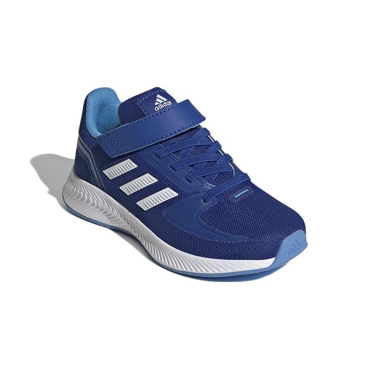 Adidas Runfalcon 2.0 K Abrasion Resistant Breathable Low top Kids' Running Shoes Azure Blue Kids' HR1393