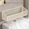 Bathroom Washbasin Rack: Towel, Toilet Paper, Shower Gel & Skincare Organizer
