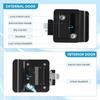 2 Keys RV Door Lock Wear-resistant Entry Door Lock Lightweight Camper Lock Replacement Kit  Trailer