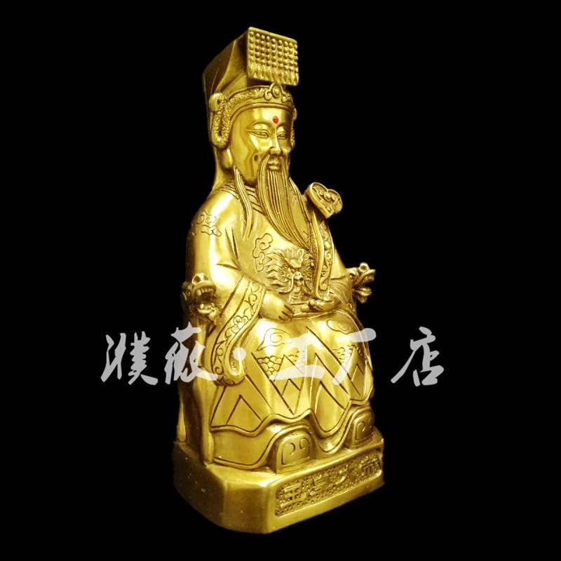And Queen Mother Brass Jade Emperor Buddha Hall Worship Home Decorative Ornaments