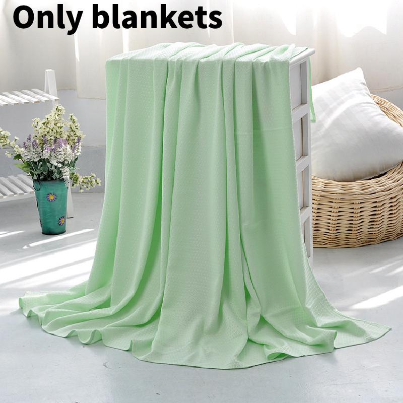 Bamboo Fiber Baby Bed Blanket With Lightweight Summer Material For Toddler Nap Time