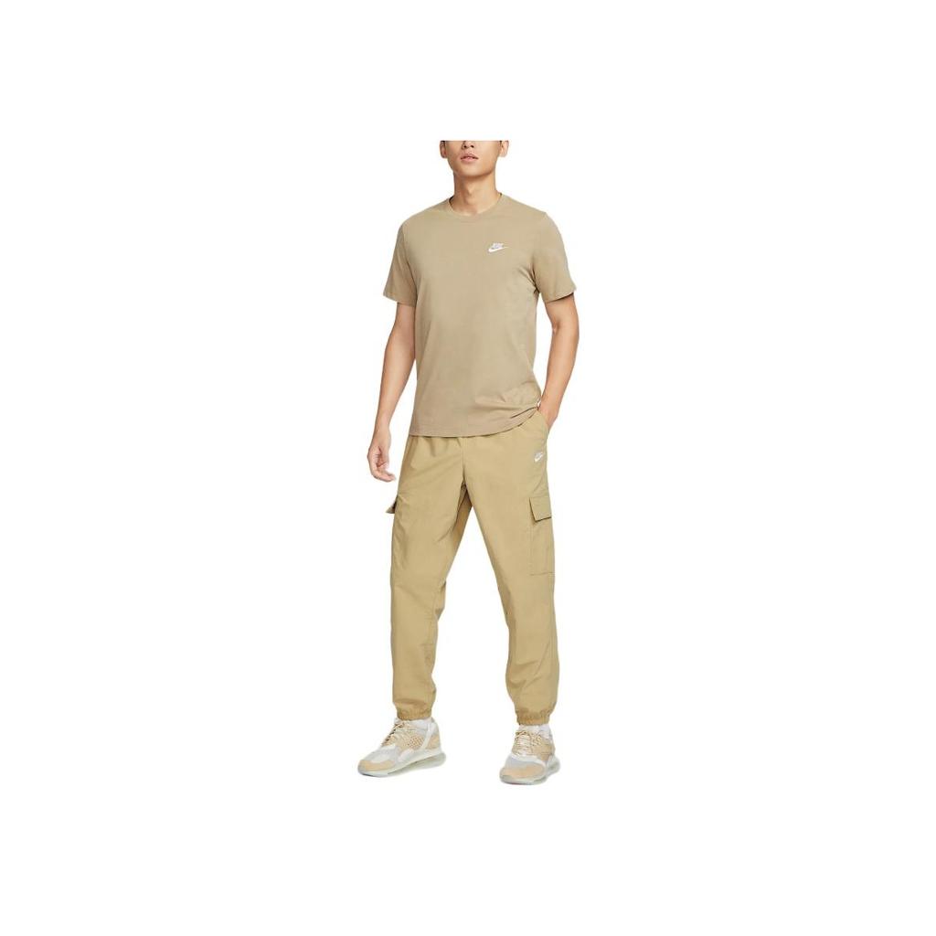Nike Moda Klubowa Wygodne Miękkie Wszechstronne Funkcjonalne Tkane Spodnie Cargo Męskie Spodnie Khaki HJ1991297