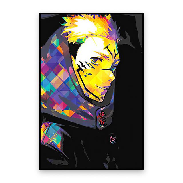 Jujutsu Kaisen Anime Canvas Poster Gojo Satoru Character Decoration Painting Kids Room Art Murals Modern Home Wall Decor Picture