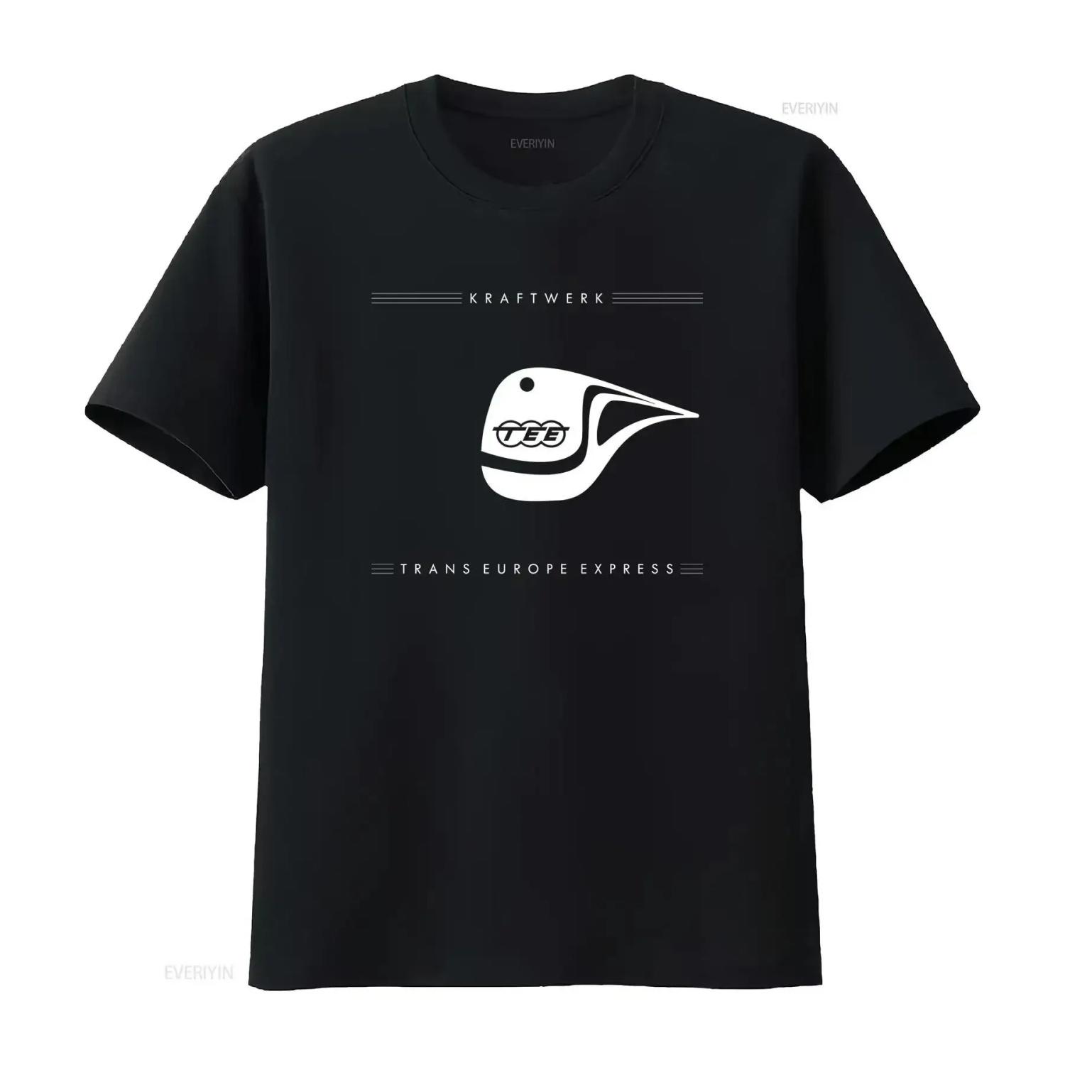 KRAFTWERK COMPUTER WORLD MUSIC NON STOP HIGHWAY T SHIRT  vintage Washed Stylish streetwear designer clothes Slightly S чёрный