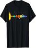 Bunte Planeten Sonnensysteme unisex Jungen Weltraumwissenschaft T-Shirt