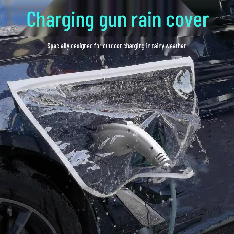 Electric Vehicle Charging Port Waterproof Rain Protection Cover