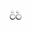 Silver Aluminum Seat Headrest Button Frame Cover Trim For Benz GLE GLS 2016-2019