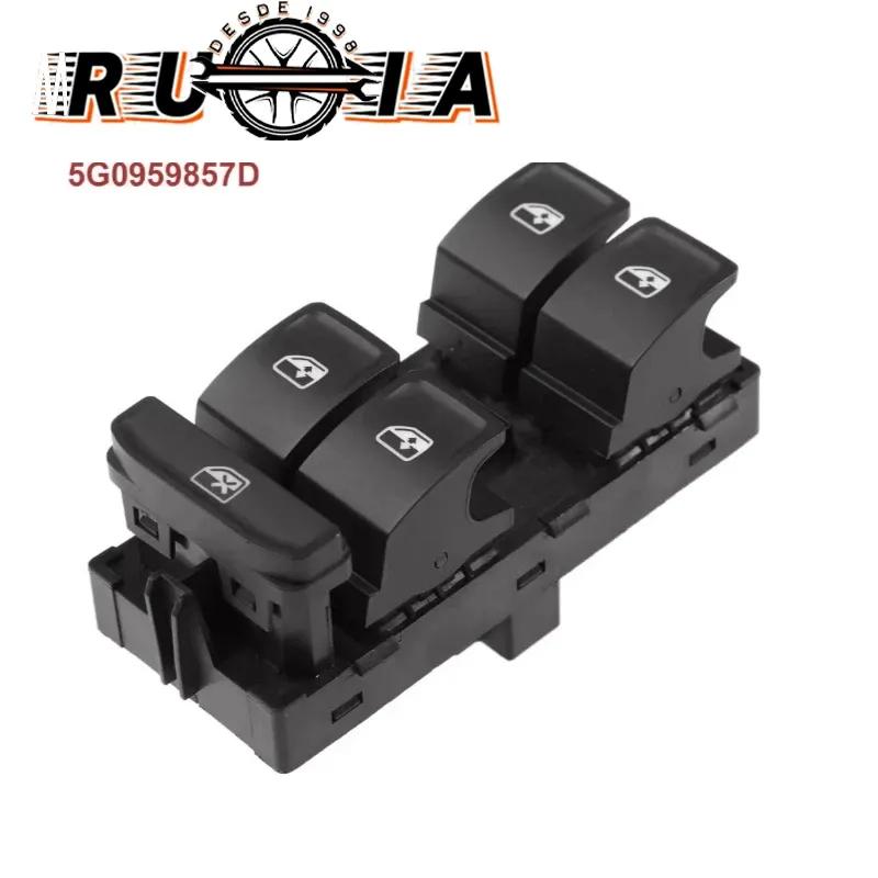 Compatible with Skoda Superb Octavia Volkswagen Golf Passat Tiguan Seat Leon NEW Power Window Switch 5GG959857A 5G0959857C