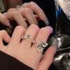 Color Zircon Sweet Ring, New Sweet and Cool Exquisite Korean Version of Fashion High-end Dopamine Zircon Ring.