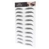 Long Lasting Eyebrow Transfers Sticker Household Portable Women Eyebrow Tattoo StickerBLACK 02