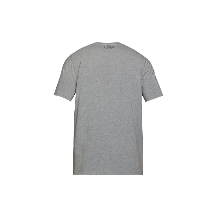 Under Armour Casual Sports Training Basketball Breathable Round Neck Short Sleeve T-Shirt Men Tops Gray 1304482-343
