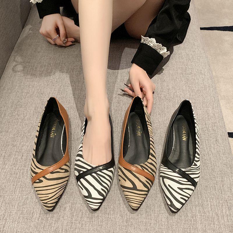 Fairy Gentle with Skirt, Lazy Single Shoes, Women's Foreign Style and Versatile Granny Shoes, New In Spring and Summer 2025