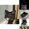 Stylish Sparkling Tote Bag For Women 2024 Trendy Casual Shoulder Satchel Ideal For Everyday