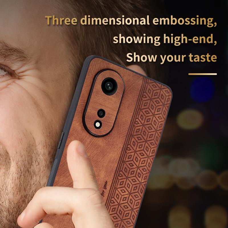 For OPPO Reno 8T Case Luxury PU Leather Skin Protect Back Cover Phone Case For OPPO Reno 8T 4G 5G Reno8t Full Cover Phone Shell