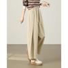 TERRE BLEUE Women's Loose Casual Straight-Leg Pants