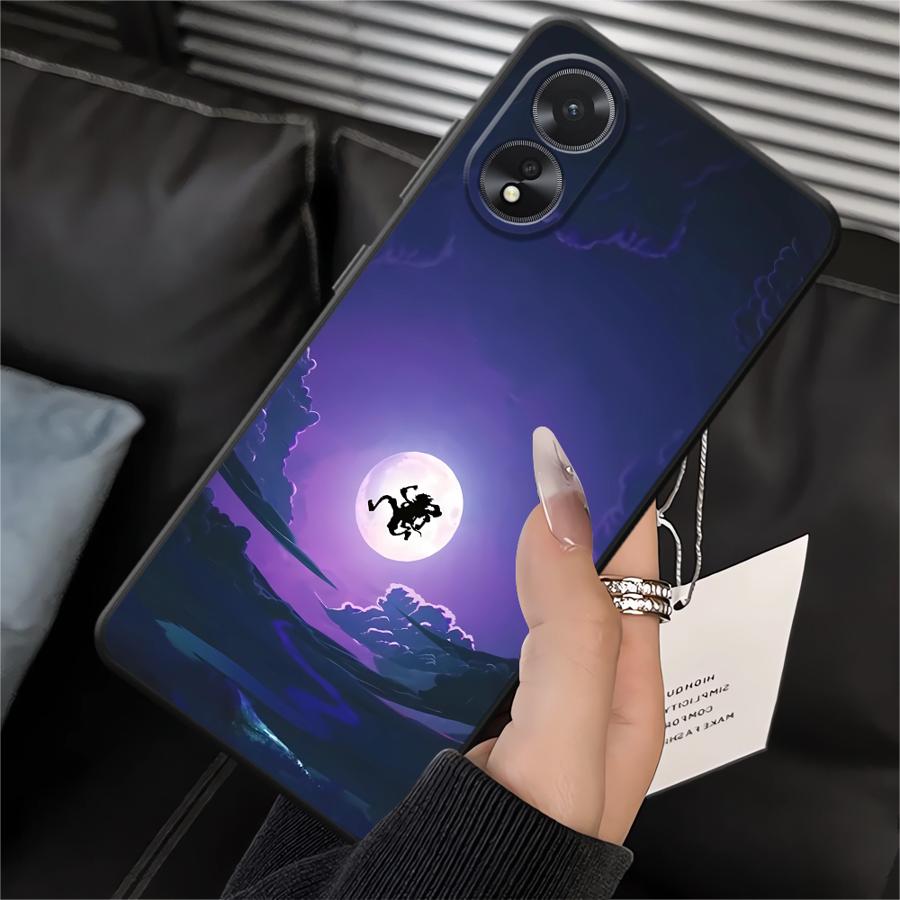 Phone Cover Case for Oppo A18 A31 A72 A9 A38 A17 A32 A73 A54 A15 A32 A11 A37 A12 A36 A16 A33 A71 A52 A53 Luffy Zoro Cartoon