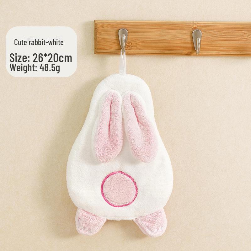 

Быстросохнущее милое коралловое мультяшное полотенце для ванной/кухни