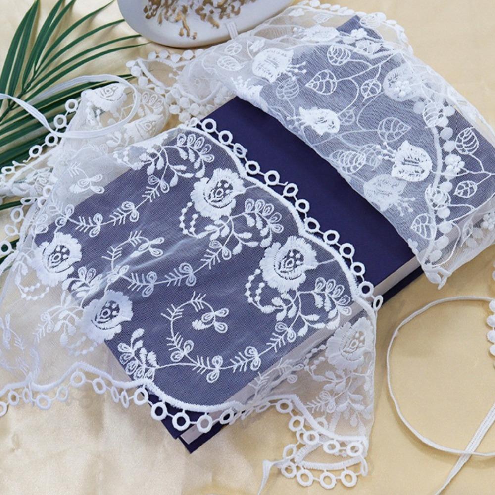 

Flower Lace Triangle Bandana Turban Triangle Scarf Sweet Lace Hair Scarf Travel Style A