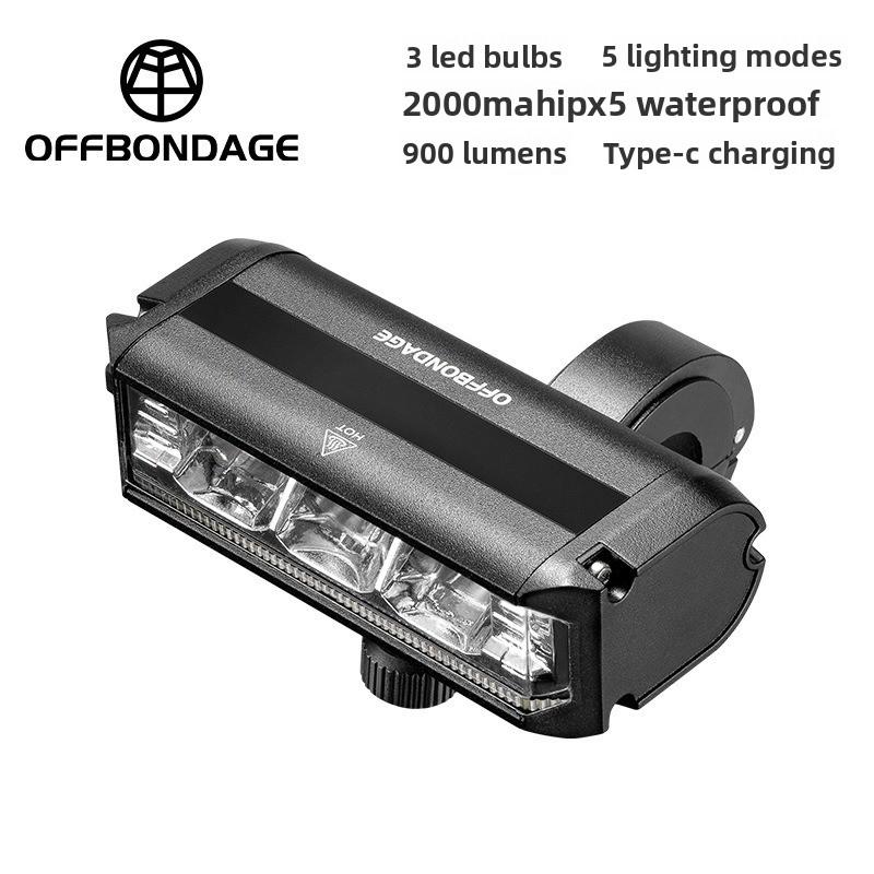 

2000mAh 4000mAh for Bicycle Cycling Lamp Front LED Light Electric Scooter Waterproof Flashlight USB Charging