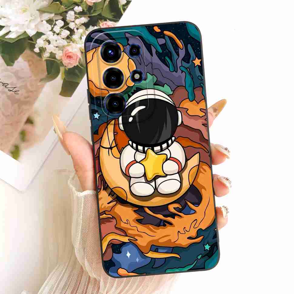 For Itel S26 Ultra Case Floral Silicone Soft Casing New Shockproof Back Cover For Itel S26 Ultra / Super 26 Ultra / S688LN Cover