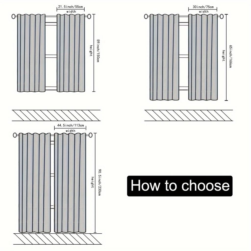 Two Pieces of Semi-Transparent Curtains with a Five-Color Butterfly Print   Suitable for Study   Kitchen   Living Room   Dormitory