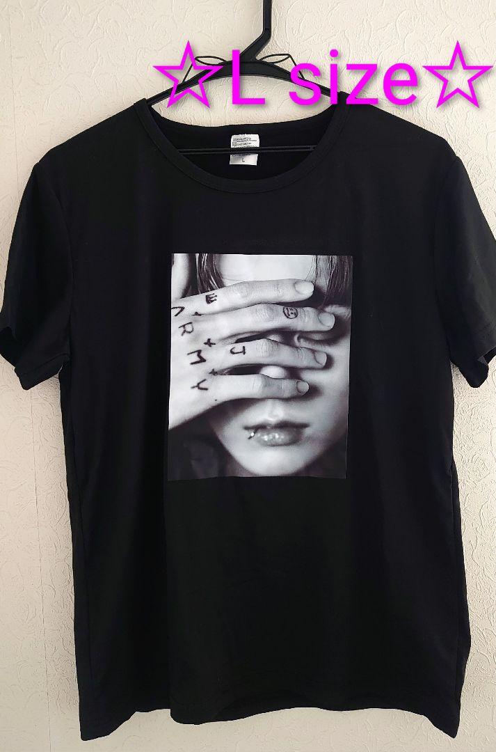 

[Б/У] Футболка BTS Чонгука, Женская, Размер L, Черная