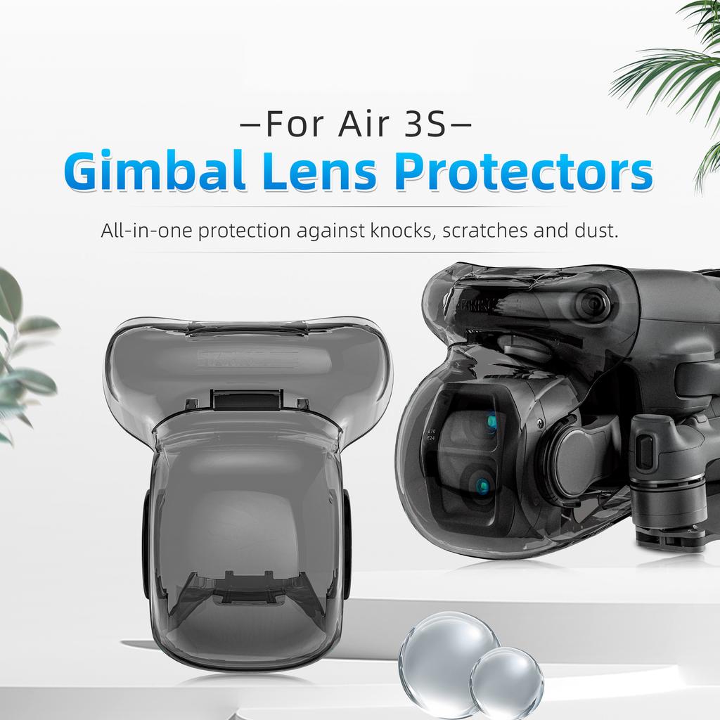 STARTRC 1154887 For DJI Air 3S Drone Gimbal Protector Plastic Camera Lens Cover Protection Shield