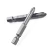 5pcs Screwdriver Bits 6.35mm Cross Screwdriver Bits Magnetic Bits