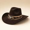 Dress Up Western Cowboy Hat Bull Skull Topper Hat Fashion Jazz Top Hat  Travel