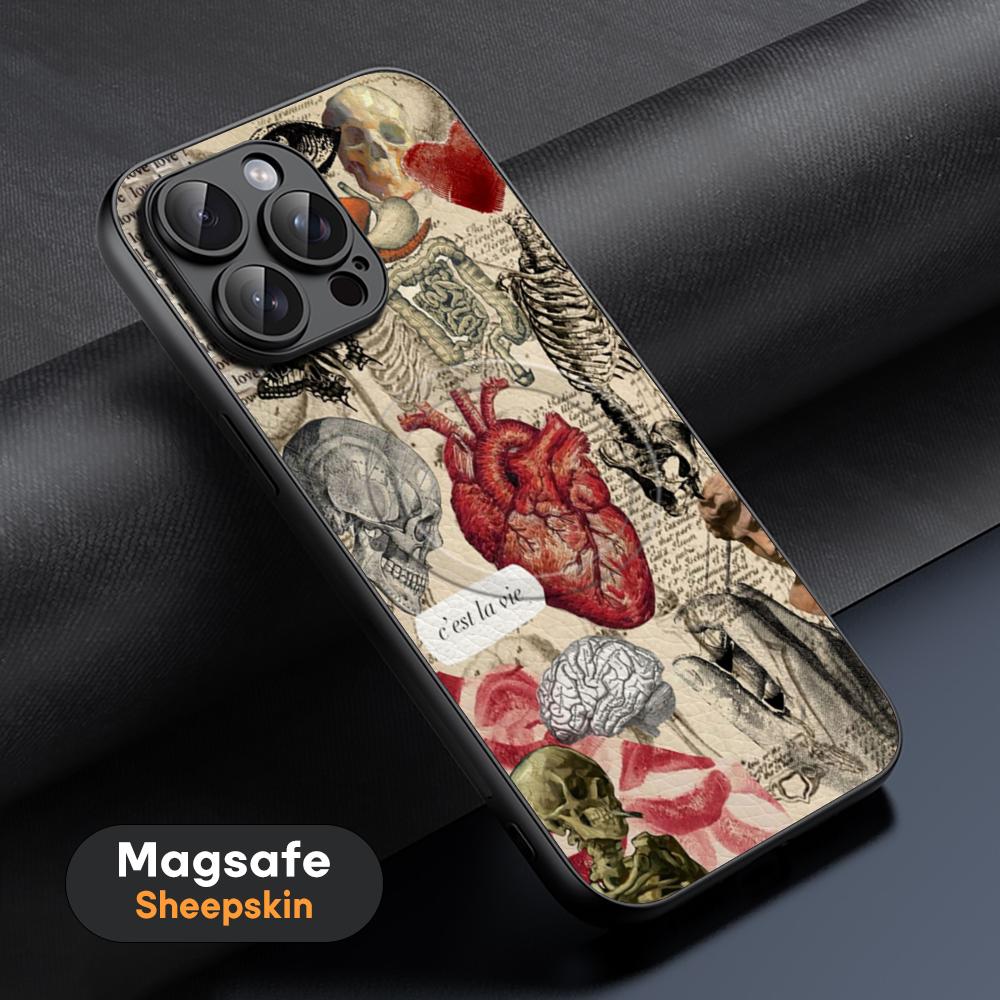 

Cool Body structurES Hot NEW Phone Case For iPhone 16 15 14 13 12 11 Plus Pro Max High-end Luxury Magsafe Sheepskin iPhone 15 Pro Max