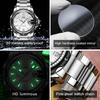 OPK 6026 Original Waterproof Watches For Men Digital Mirror Luxury Quartz Watch Luminous Wristwatch Male Date Reloj Hombre