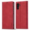 LC.IMEEKE Magnetic Closure Phone Case For Samsung Galaxy A14 4G/5G,PU Leather Cell Phone Cover Wallet Stand