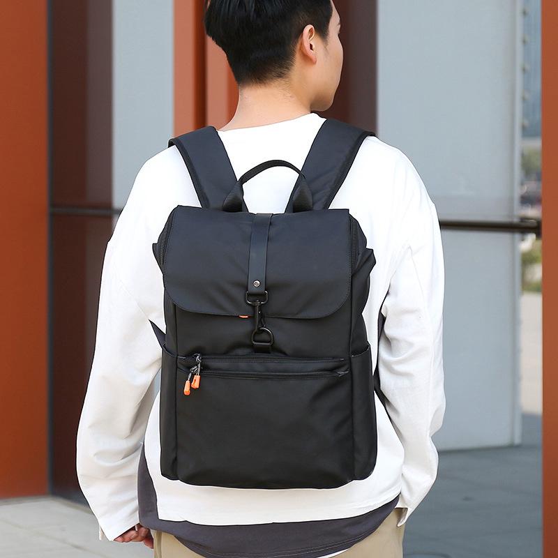 

Men s Large Capacity Minimalist Business and College Backpack One size чорний