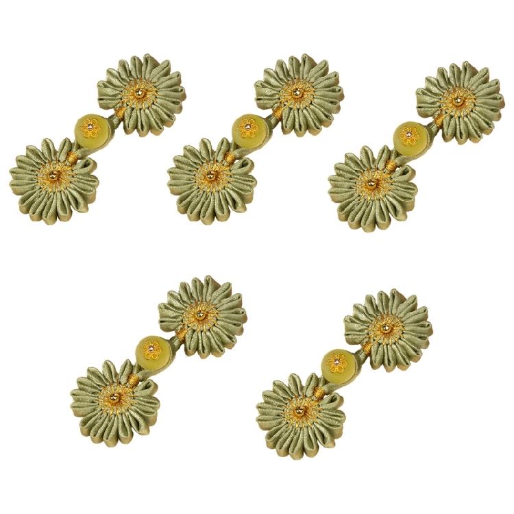 Squisito Bottone Nodo Orientale Fatto a Mano Bottoni da Cucito in Tessuto Chiusure Per Cheongsam Abiti da Sposa Cucito Artigianato