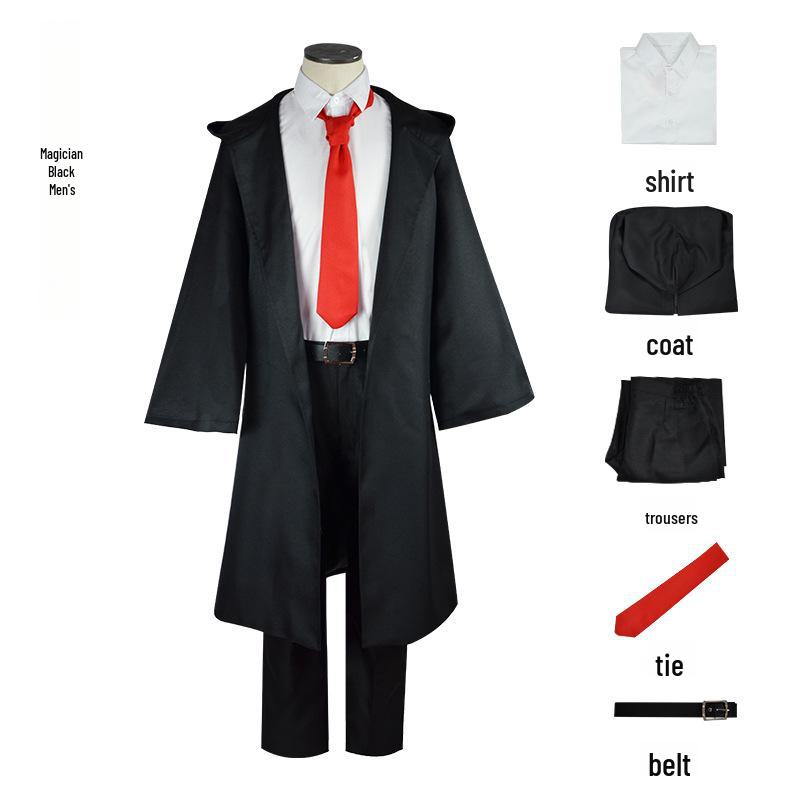 

Волшебный костюм для косплея Мэтью: Сю Лан Си Лемон Зачарованная мантия Ивана и плащ школьной формы Рэймонда XL