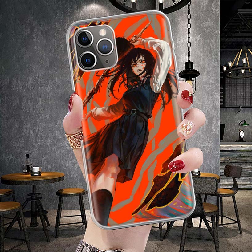 

C-Chainsaw Mans Yoru War Devil Soft Phone Case For IPhone 11 17 Air 16E 16 Pro Max 15 + 14 Plus 13 Mini 12 Apple 7 SE 8 Fundas C iPhone 16