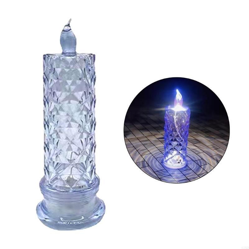 

62KD Роза Электрический Свет Светящийся Светодиодный Ночник Украшения для Обеденного Стола