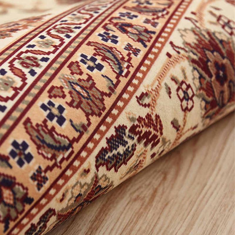 Retro Ethnic Long Corridor Carpet Luxury European Decoration Hallway Rug Non-slip Easy Cleaning Floor Mat Stairway Runners Mats