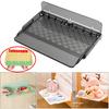 Telescopia Wall Storage Rack Foldable Bed Side Book Sundries Shelf Punch Free Bathroom Wall Cosmetics Holder Rack Dormitry Shelf