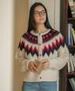 Tilaidai Retro Punchcar Pattern Cardigan_3Color