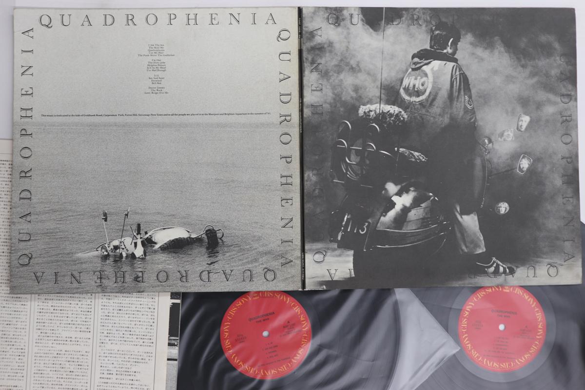 

LP Record WHO - Quadrophenia 40AP1259 CBS SONY 1979 Japan Rock Used