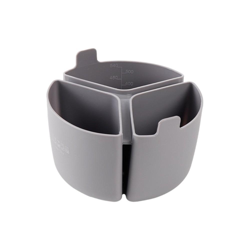 

Anti-slip Bottom Divided Stewpot Food-grade Silicone Combination Cooking Steaming Pan Home серый