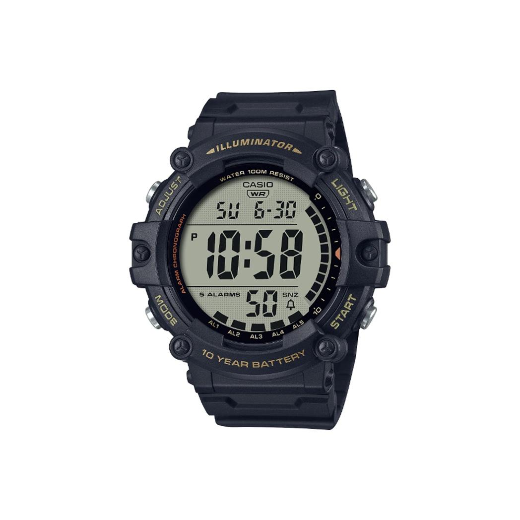 CASIO Digital AE 1500WHX 1A AE-1500WHX-1AV Gray Strap