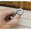 Men's High-End Metal Keychain: Thickened Spring Quick Release Ring Pendant