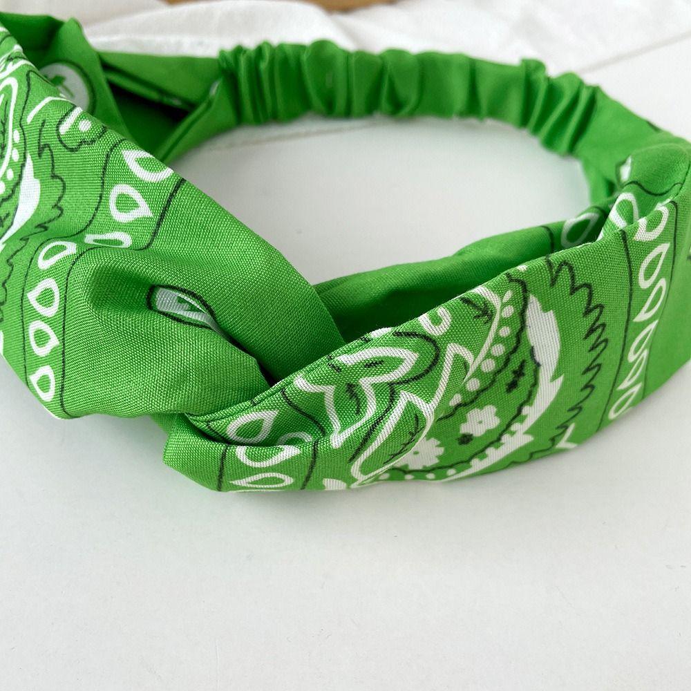 Cashew Print Cashew Nut Print Headband Boho Bandanas Elastic Headband  Dance
