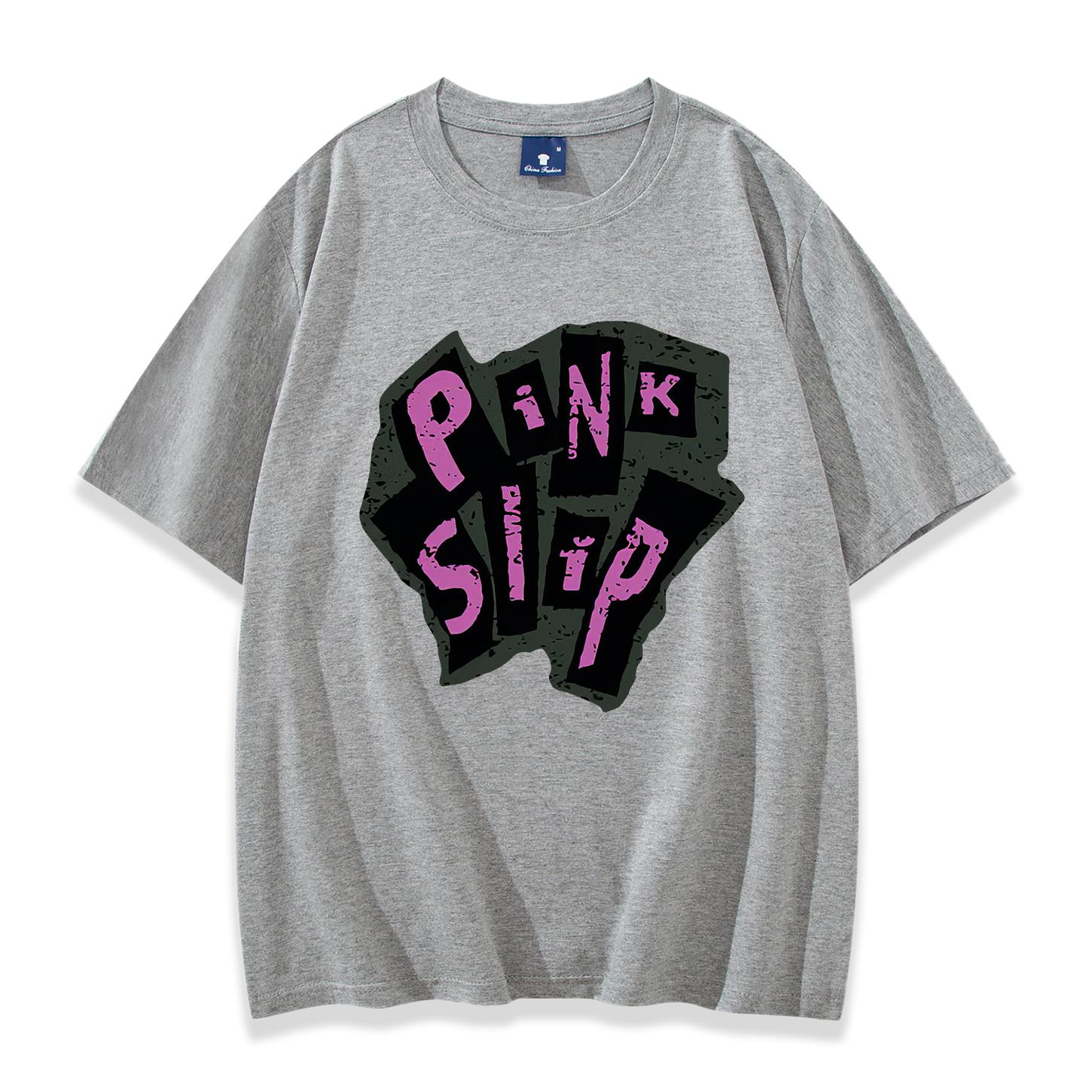 

Freaky Friday Pink Slip Unisex Tee Pink Slip Shirt Men Women Short Sleeve Streetwear Hip Hop Tops Y2K Clothes Fan Gifts 4XL
