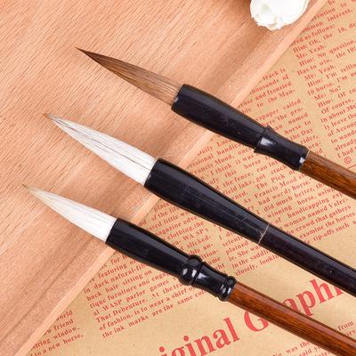 Wolf Hair Calligraphy Brush Chinese Writing Brush Artist Drawing Painting Brush