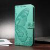 Wallet Bags Flip Cover Case For iPhone 16 15 14 13 12 11 Pro Max Plus 16Pro 15Pro Magnetic Leather Phone Cases Printed Butterfly
