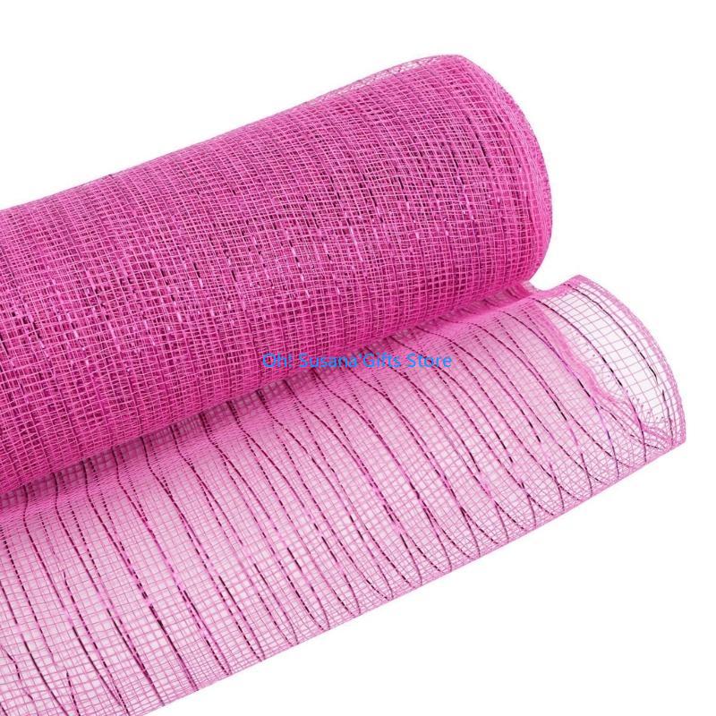 090D Wreath Mesh DIY Christmas Tree Ribbon Decorations Wedding Gift Decorative Ribbon